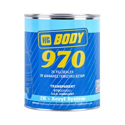 Body 970 бесцветный грунт-наполнитель 2+1 с отвердителем 720 Боди, уп. 1+0,5 л