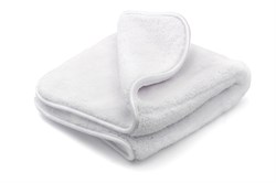 40533 Белое супер плотное полотенце из микрофибры 1000g/M&#178; размер 40x40 см (2шт)