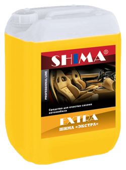 SHIMA  EXTRA  используется для химчистки салона влажным способом. 10л