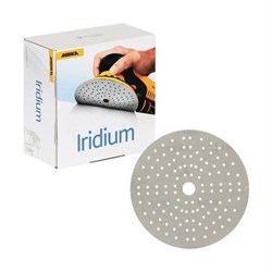Шлиф мат на бум основе липучка IRIDIUM 150мм 121 отв P060