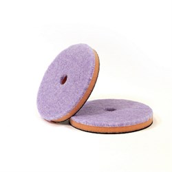 HD-2550 WH Гибридный полировальный диск / 5,5 x1/4   Purple Wool pad with 3/8  orange