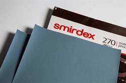 P 180 Водостойкая абразивная бумага SMIRDEX 270, 230*280мм (лист)