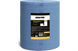 5850236 JETA PRO Двухслойные очищающие бумажные салфетки, синие, 22х35, рулон 500шт