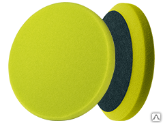 26900.223.012 Желто-зеленый поролоновый полировальный диск для тонкой полировки.