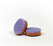 HD-2150 Гибридный полировальный диск / 1,5  x1/4   Purple Wool pad with 3/8  orange