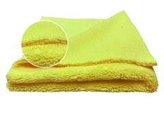 Салфетка АВ из микрофибры желтая 40*40см 550гр