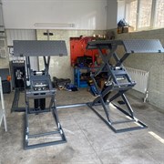 WDK-505X/380 Напольный ножничный автомобильный подъемник, г/п 3.5 т - фото 42797