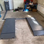 WDK-505X/380 Напольный ножничный автомобильный подъемник, г/п 3.5 т - фото 42798