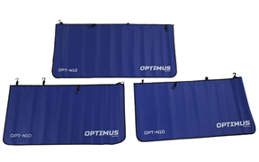 OPT-NS12 Комплект защитных накидок с удвоенным количеством магнитов на крыло и кузов автомобиля - фото 44627