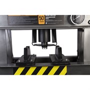 WDK-80150 50T Пресс пневмогидравлический 50т, ход штока 175мм, раб. диапазон 0-890мм - фото 44924