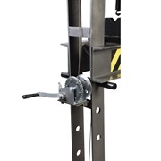 WDK-80150 50T Пресс пневмогидравлический 50т, ход штока 175мм, раб. диапазон 0-890мм - фото 44930