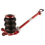 WDK-81813 Домкрат пневматический подкатной 3т, 135-435 мм, с регулировкой угла наклона рукояти - фото 46412