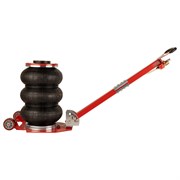 WDK-81813 Домкрат пневматический подкатной 3т, 135-435 мм, с регулировкой угла наклона рукояти - фото 46414