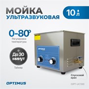 OPT-UC100 Ультразвуковая мойка с подогревом 10 л - фото 47347