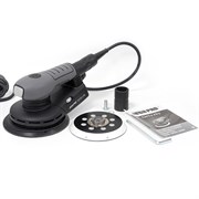 J2158 Шлиф. электрическая машинка Grizzly (вращательно-орбит. привод 8мм, подошва Ø150мм)*