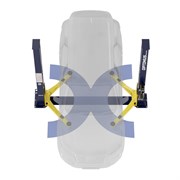 SF-OPT-4T/220 Подъемник двухстоечный с нижней синхронизацией 4 тонны, двухст. разбл. - фото 46190