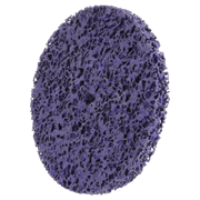 Диск для снятия ржавчины с центральным отверстием HANKO Purple Silicon Carbide 150*14*8мм*